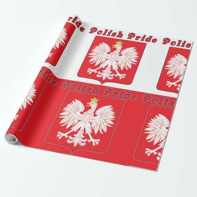 Polska Pridet Eagle Presentpapper (Utrullad)