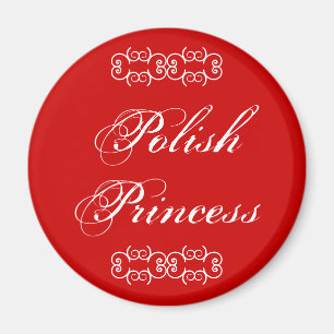 Polska Princess Cute Magnet