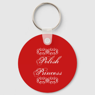 Polska Princess Cute Nyckelring