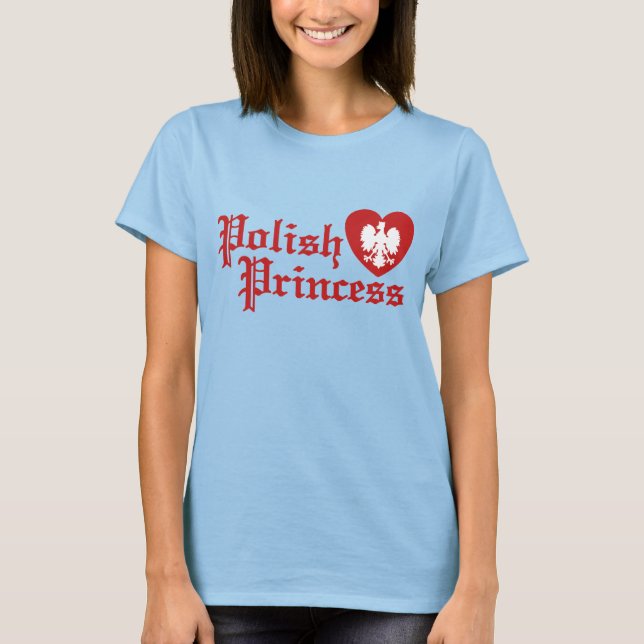 Polska Princess Tee Shirt (Framsida)
