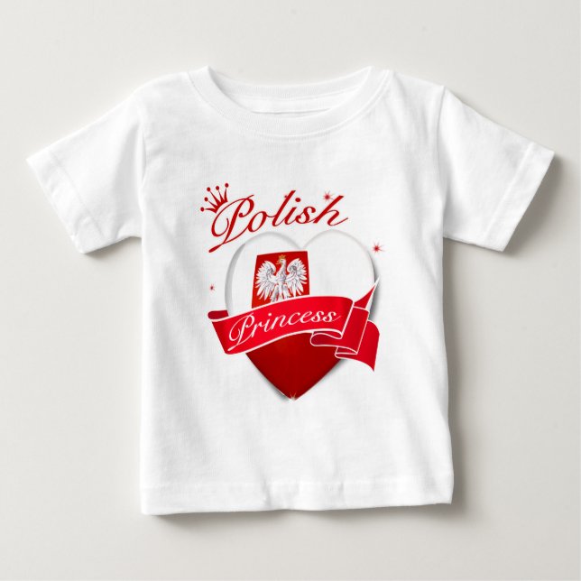 Polska Princess Tee Shirt (Framsida)