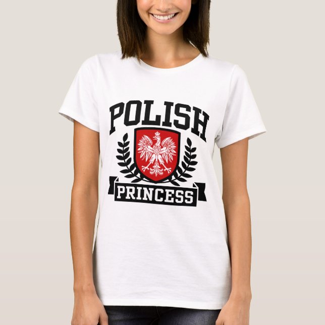 Polska Princess Tee Shirt (Framsida)