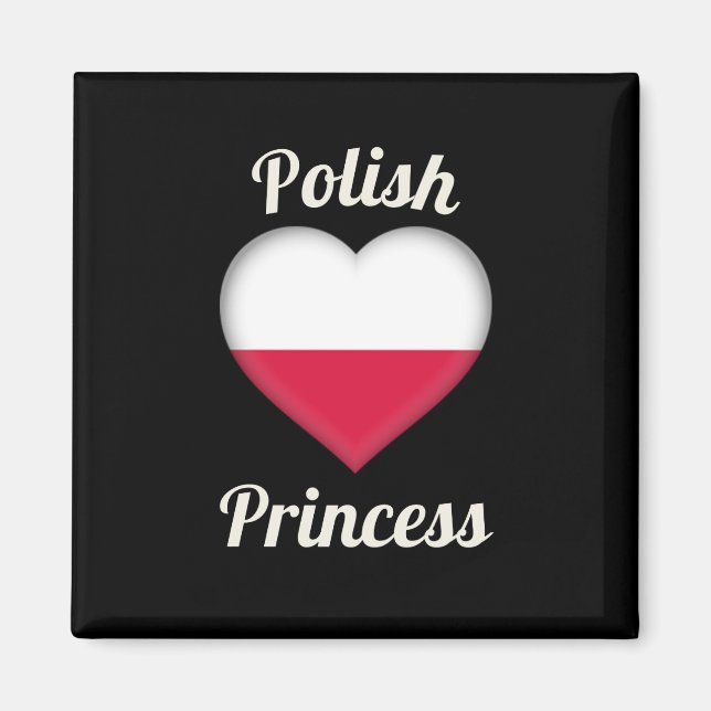 Polska prinsessan Magnet (Framsidan)