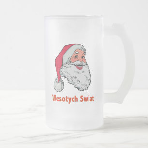 Polska Santa Frostat Ölglas