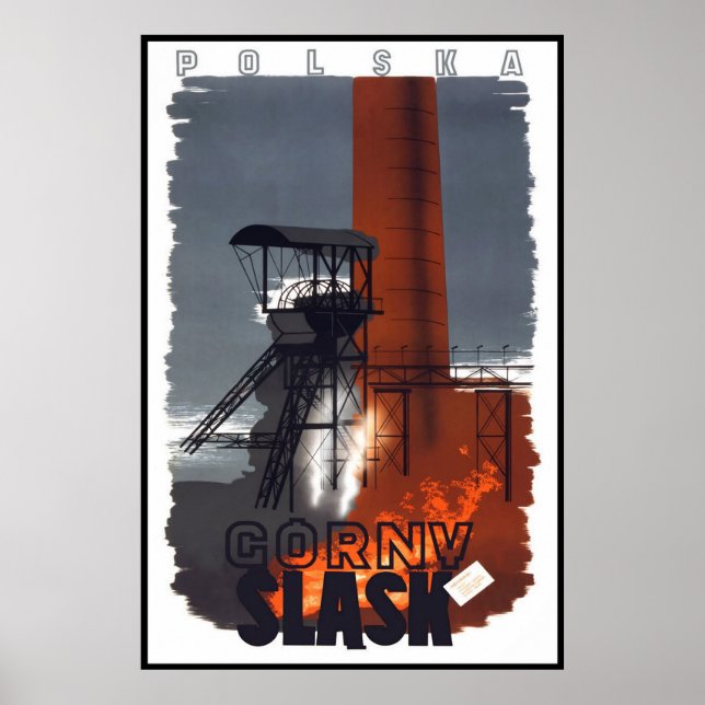 Polska Slask Poster (Framsidan)