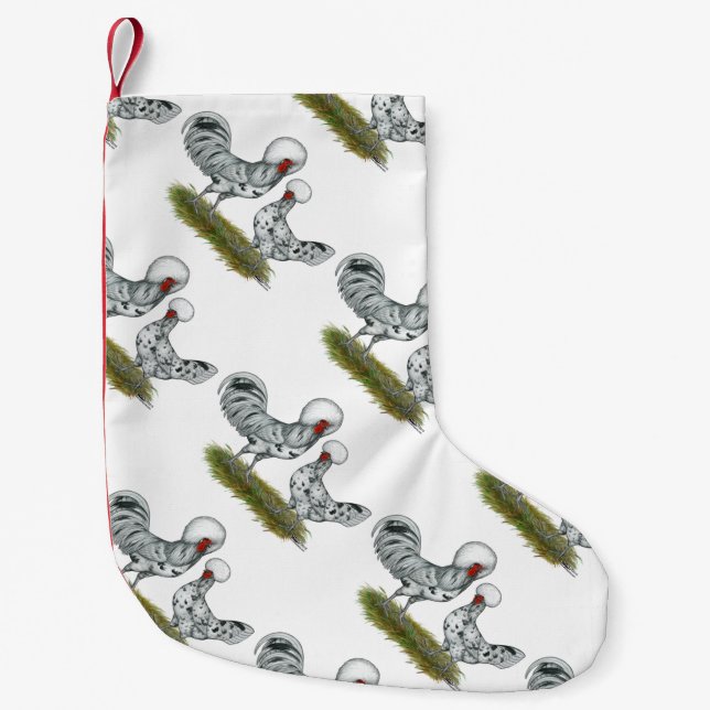 Polska stänkhönor liten julstrumpa (Framsidan)