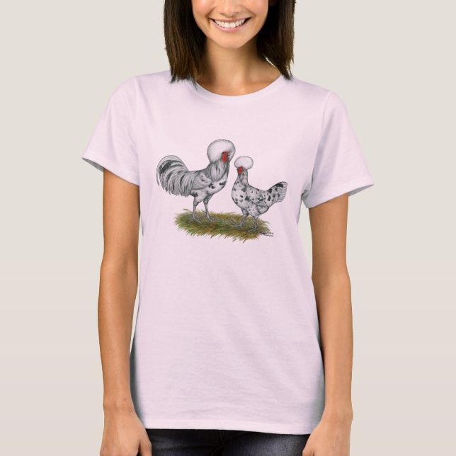 Polska stänkhönor t-shirt (Framsida)