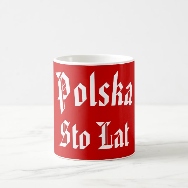 Polska Sto Lat Kaffemugg (Center)