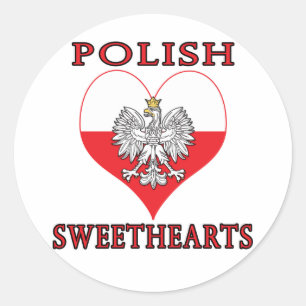 Polska svenskar runt klistermärke