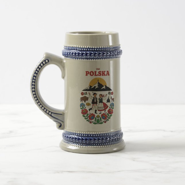 Polska Tatra Folklig Bergskonst Sejdel (Vänster)