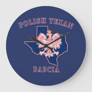 Polska Texan Babcia Stor Klocka