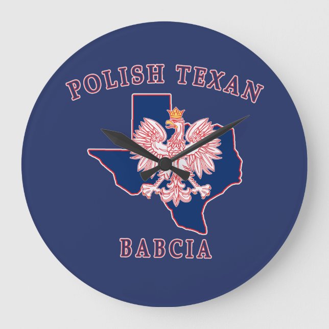 Polska Texan Babcia Stor Klocka (Framsida)