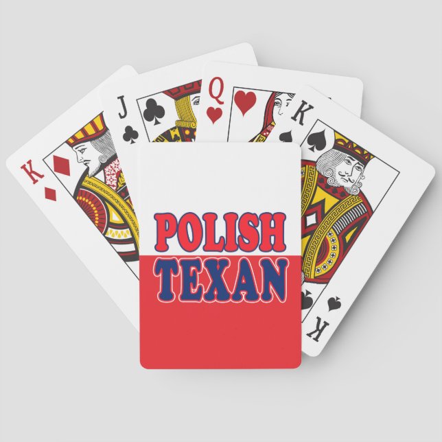 Polska Texan Casinokort (Baksidan)