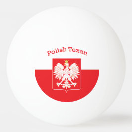 Polska Texan Eagle Shield Pingisboll