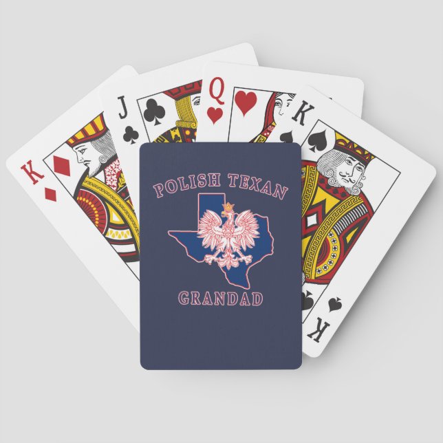 Polska Texan Grandad Casinokort (Baksidan)