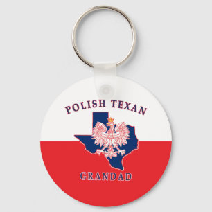 Polska Texan Grandad Nyckelring