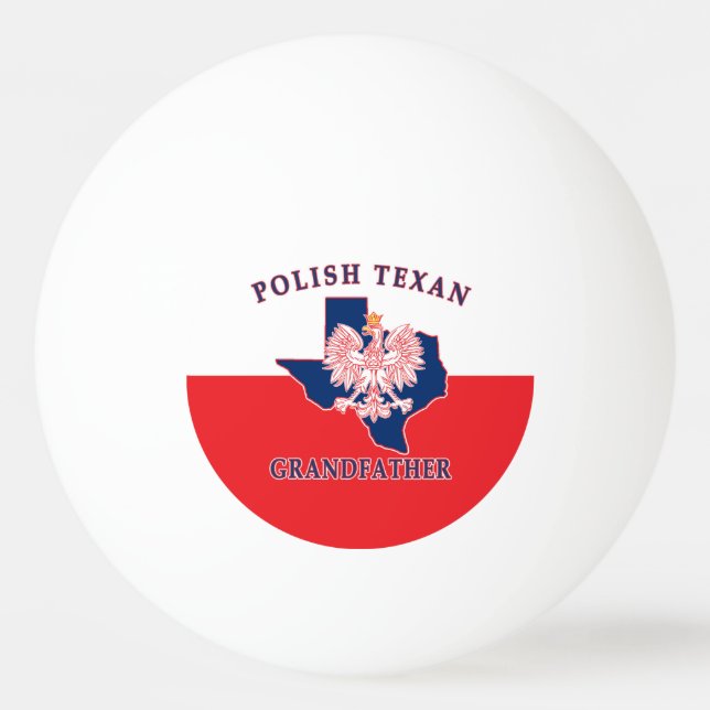 Polska Texan Grandfather Pingisboll (Framsidan)