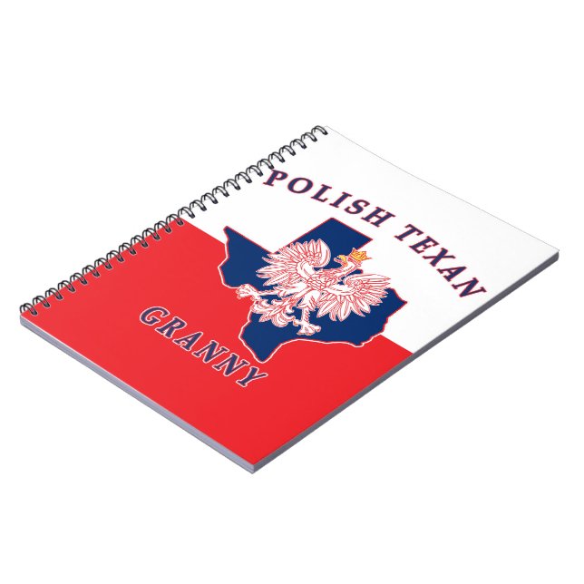 Polska Texan Granny Anteckningsbok (Vänstra Sidan)