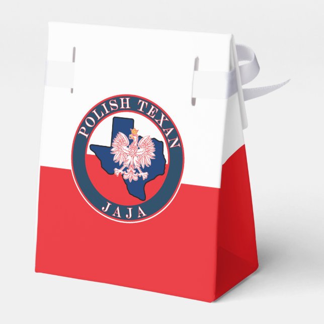 Polska Texan Jaja Round Presentaskar (Baksidan Sidan)