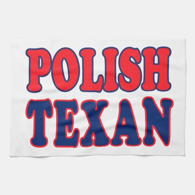 Polska Texan Kökshandduk (Horisontell)