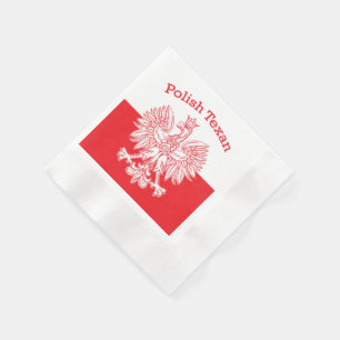 Polska Texan White Eagle Pappersservett