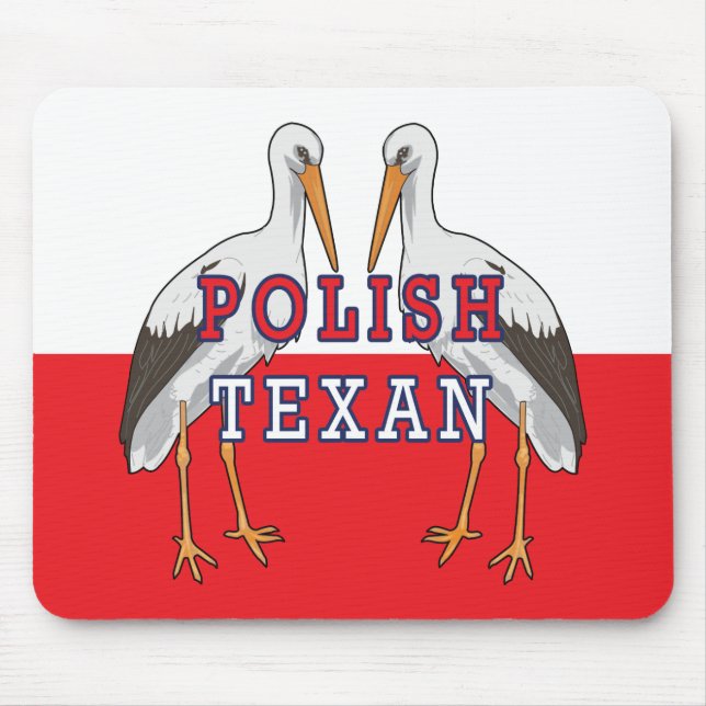 Polska Texan White Stork Musmatta (Framsidan)