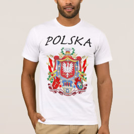 Polska tre städer t shirt