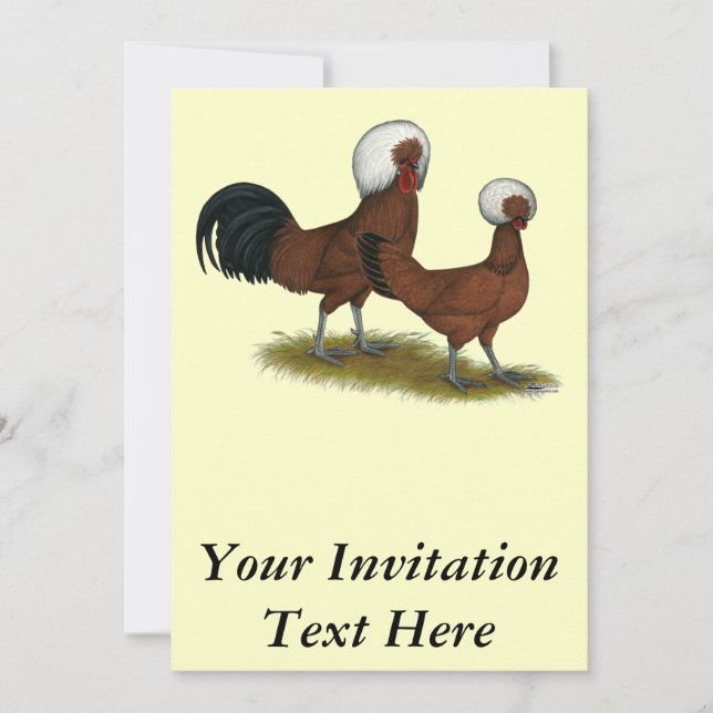 Polska: Vita, , bestnad Inbjudningar (Framsida)