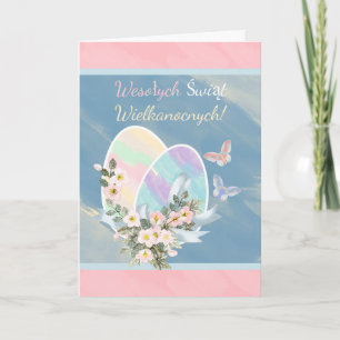 polska - Wesotych Swiat Wielkanocnych, Påsk-kort Helgkort