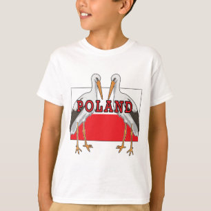 Polska White Stork Polen T-shirt