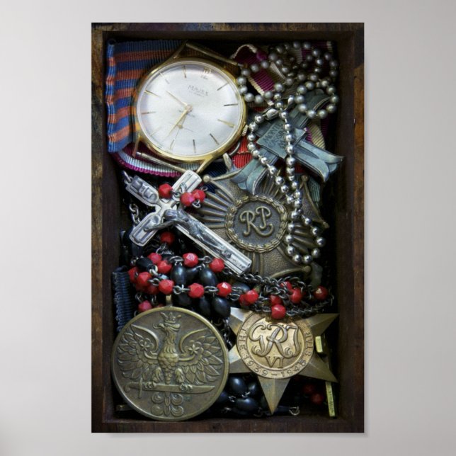 Polska WWII Krig Memorabilia-utskrift Poster (Framsidan)