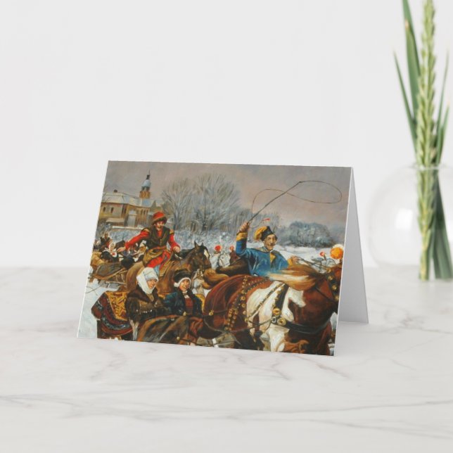 Polskt årshelgkort kort (Framsida)