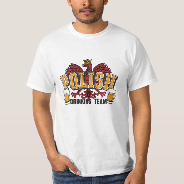 Polskt dricka t-shirt (Framsida)