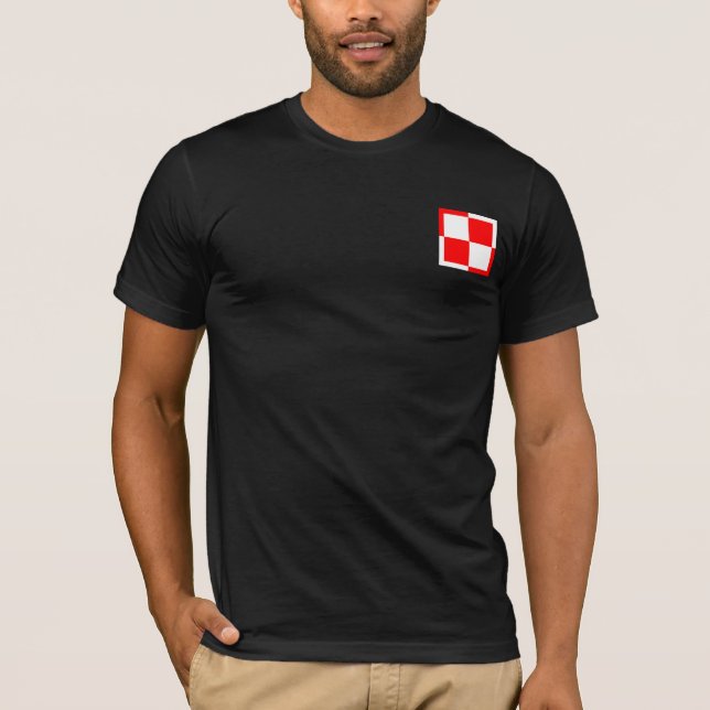 Polskt flygvapen - Variant Tee Shirt (Framsida)
