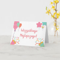 Polskt födelsedagskort