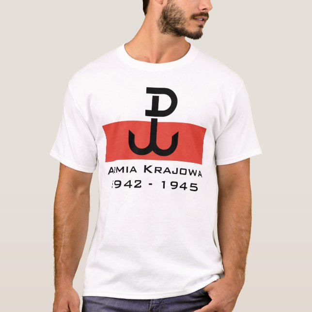 Polskt motstånd t-shirt (Framsida)