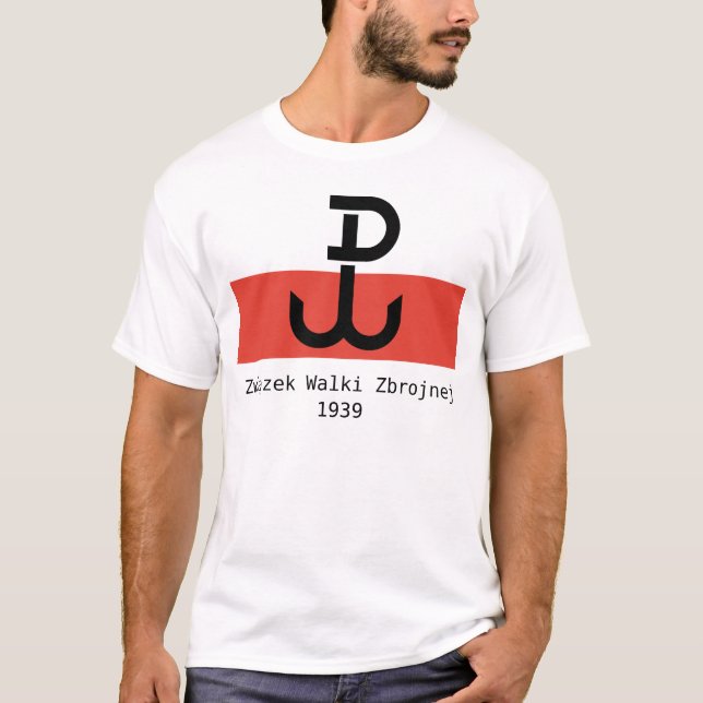 Polskt motstånd (tidigt WWII) Tröja (Framsida)