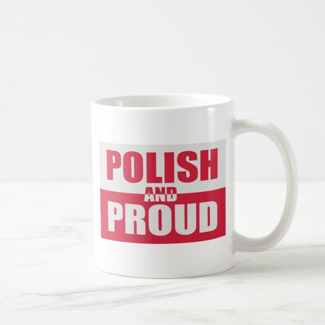 Polskt och stolt kaffemugg (Höger)
