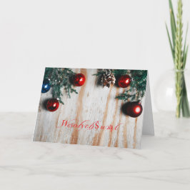 Polskt/Polski - god jul/Wesołych Świąt Helgkort