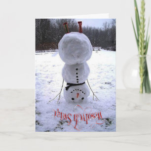 Polskt/Polski - god jul/Wesołych Świąt Helgkort