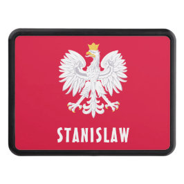 Polskt rödvita Eagle Polska-eget namn Dragkroksskydd