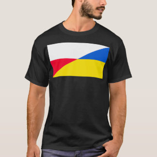 Polskt stöd till ukrainska Flagga och polacker T Shirt