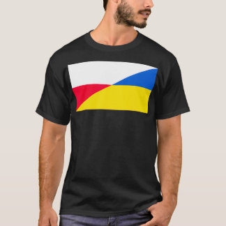 Polskt stöd till ukrainska Flagga och polacker T Shirt