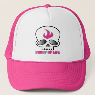 POLSKULLpink HATT Truckerkeps