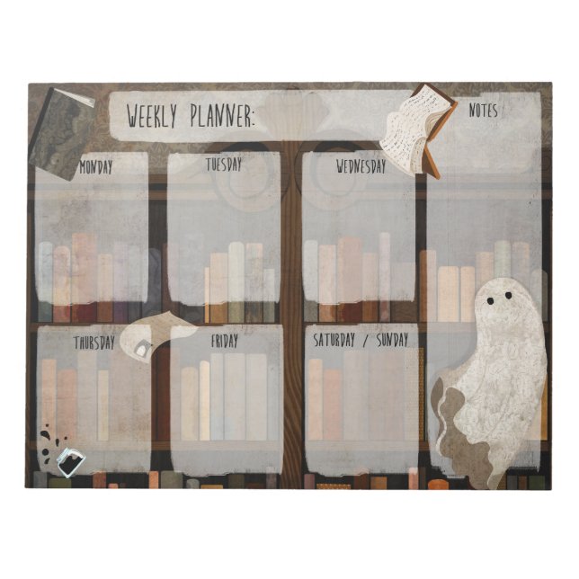 Poltergeist Planner Anteckningsblock (Framsida)