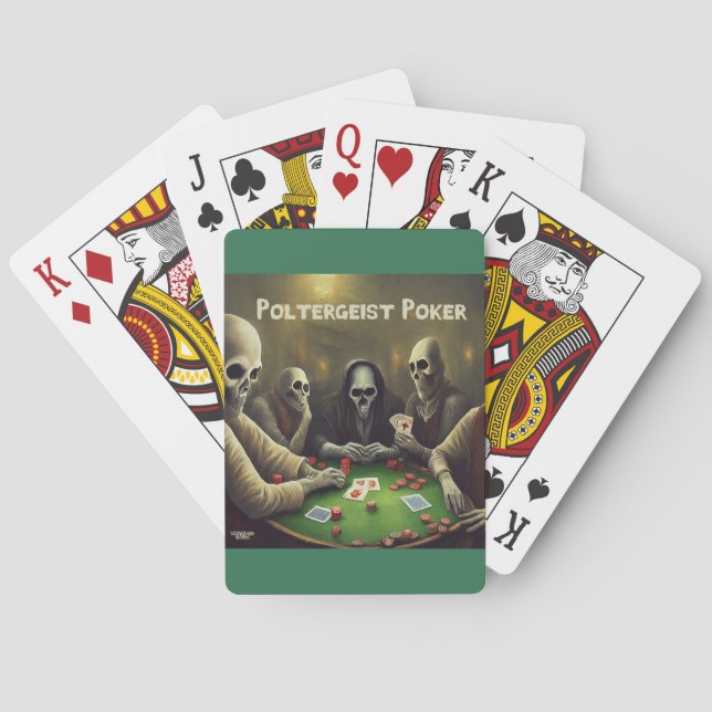 Poltergeist Poker-kort Casinokort (Baksidan)