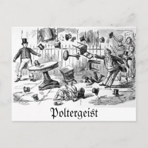 Poltergeist-vykort Vykort