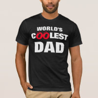 Poly-Cotton Blend T-Shirt/Worlds Coolest Pappa