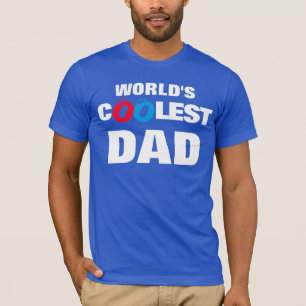 Poly-Cotton Blend T-Shirt/Worlds Coolest Pappa Tee