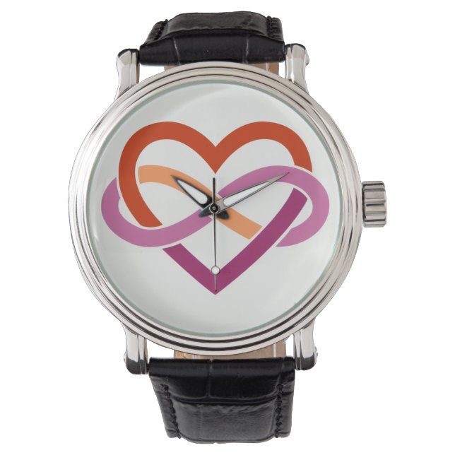 poly-lesbisk armbandsur (Framsida)